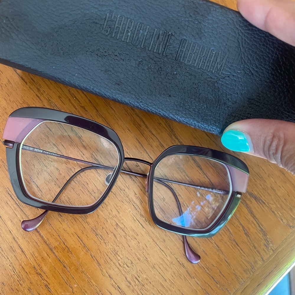 Rare Caroline Abram glasses